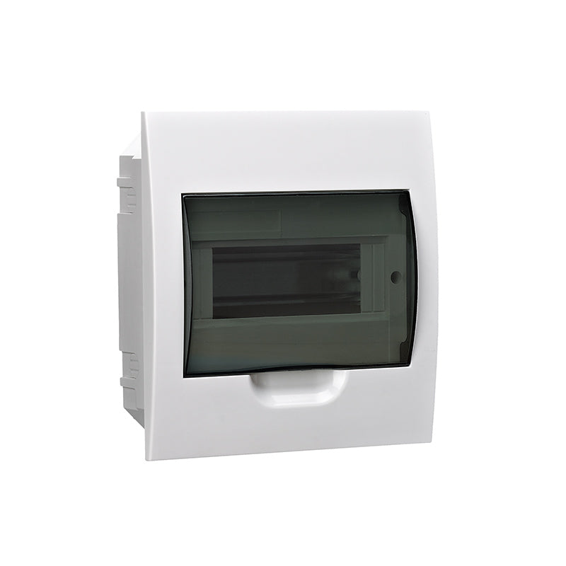 Distribution Board PVC Flush DIN Rail 8 Way