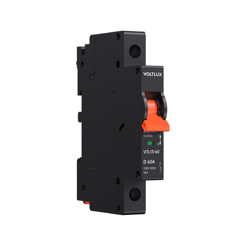 Dual Mount 13mm MCBs 5-60A 1P( D curve)