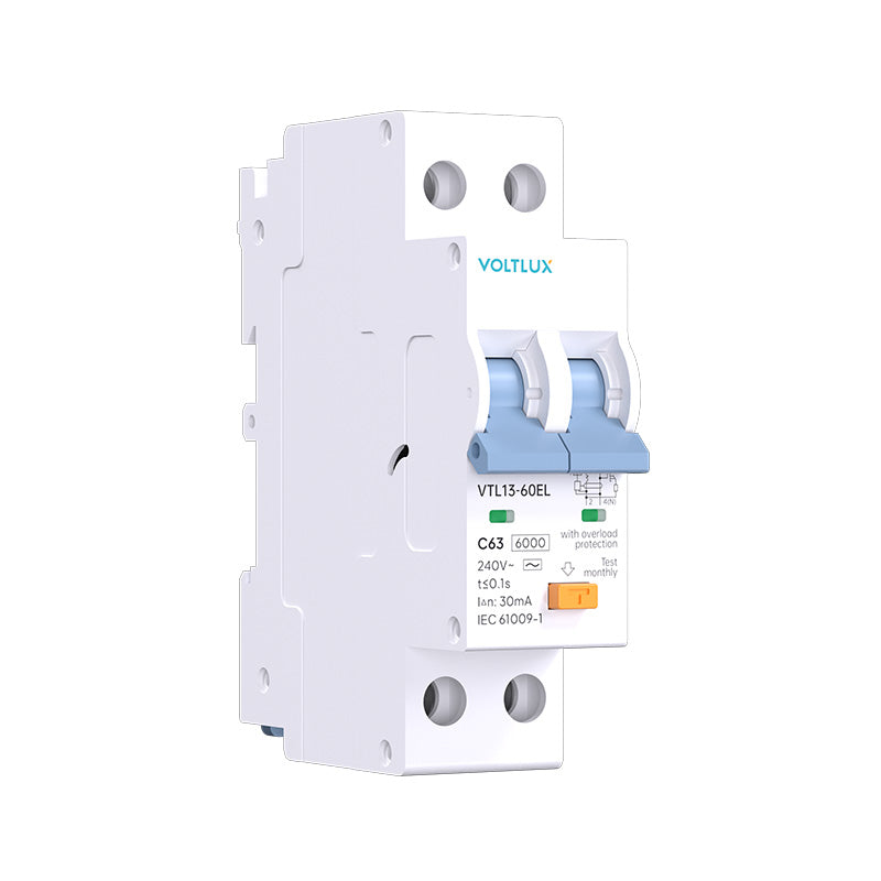Dual Mount 2x13mm 60A RCBO