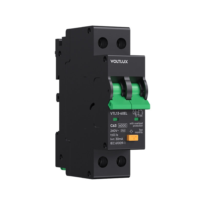 Dual Mount 2x13mm 60A RCBO