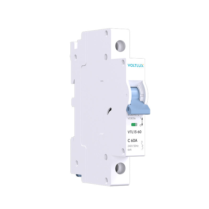 Dual Mount 13mm MCBs 60A 1P(C curve)