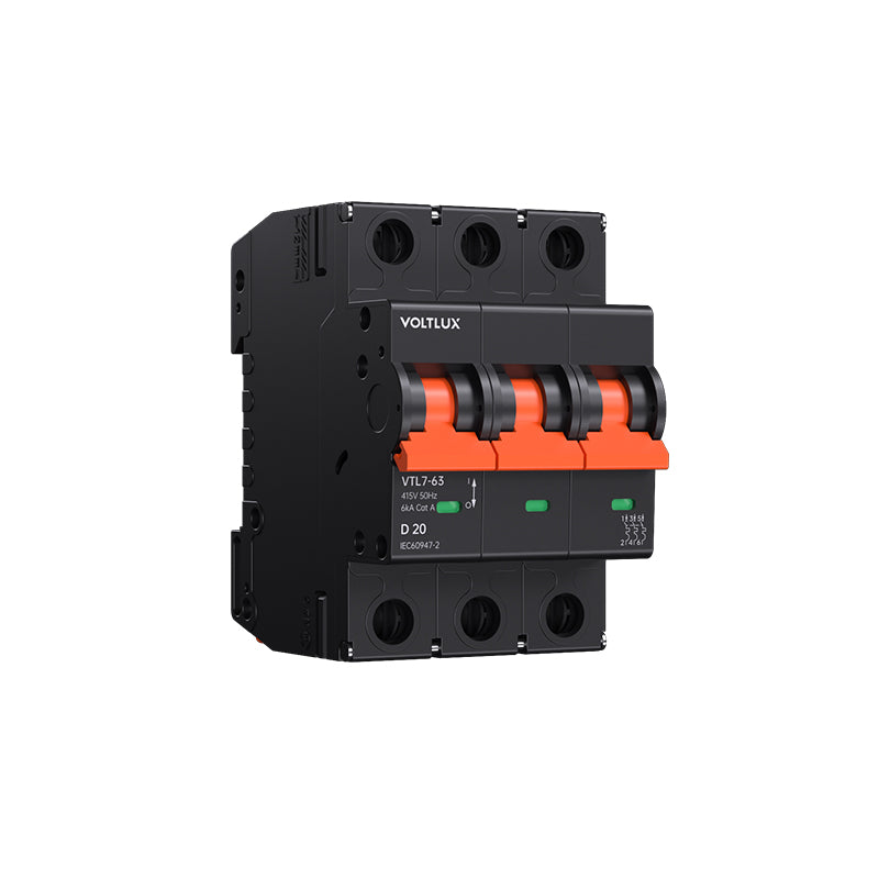 From 20A To 60A MCBs 3P (D Curve)