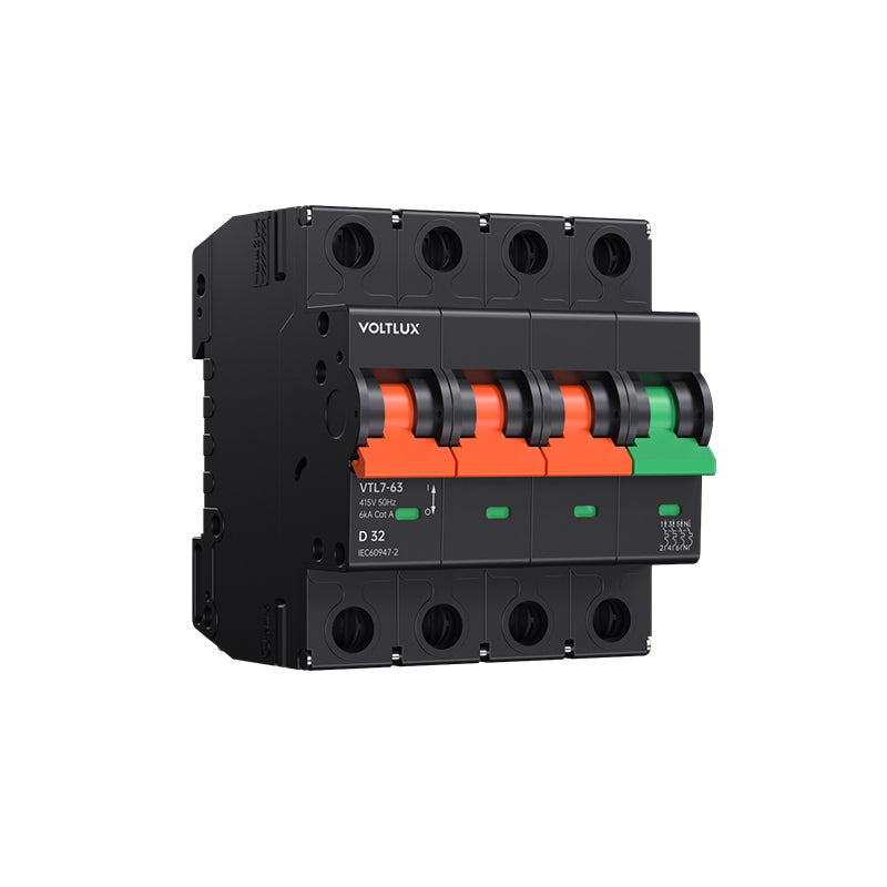 VTL7 6KA MCBS 1/2/3/4P (D Curve)