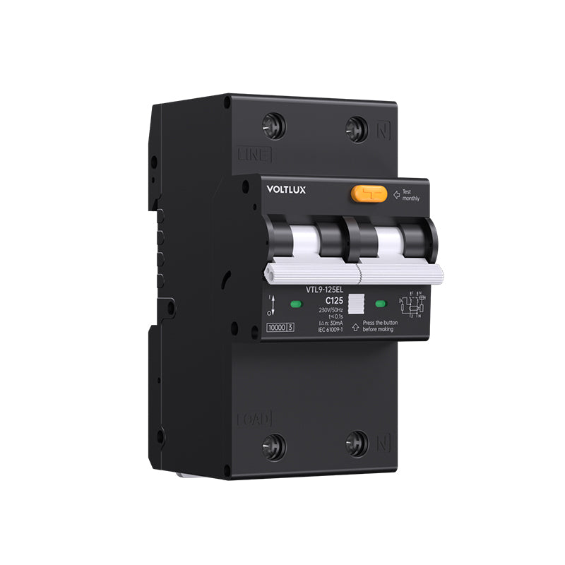 80A,100A,125A RCBO 1P+N