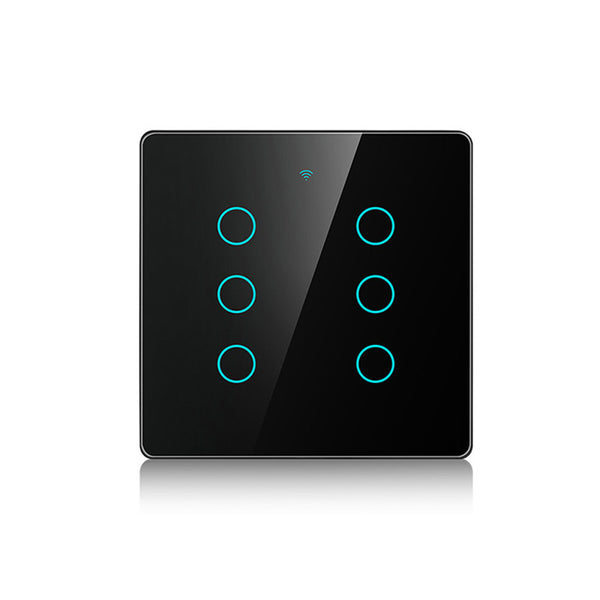 125 series 6 gang wall switch