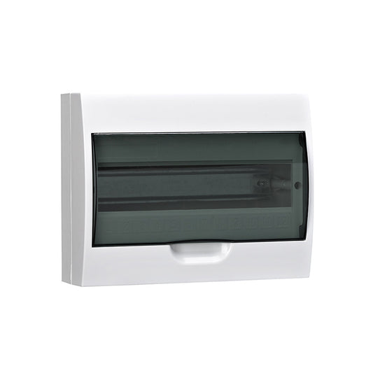 Distribution Board PVC Surface DIN Rail 12 Way