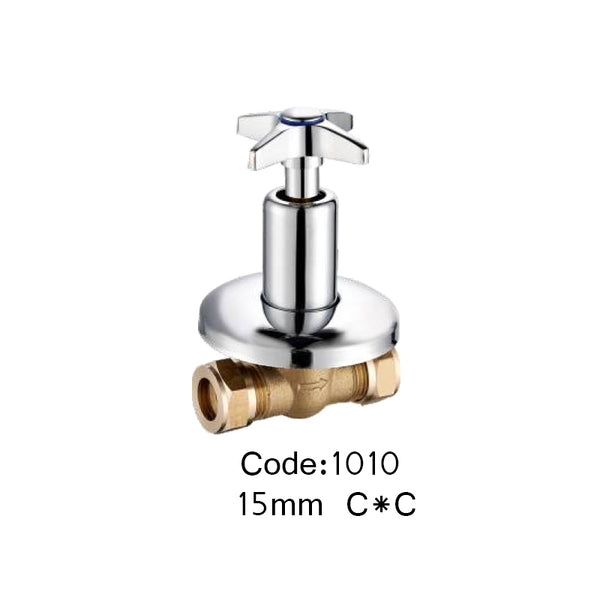 1000 Series 15mm Star Undertile Stopcock C*C