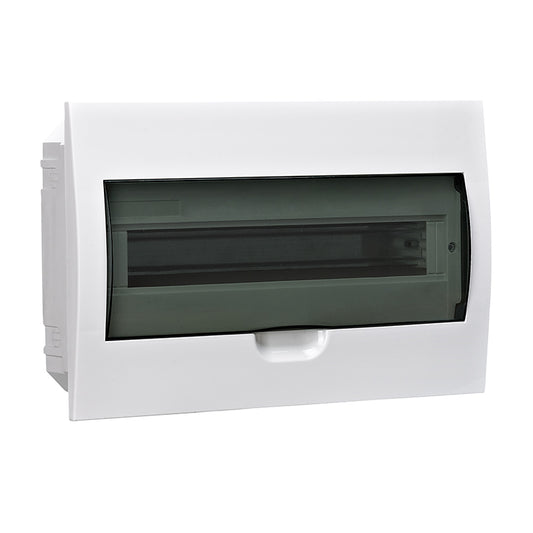 Distribution Board PVC Flush DIN Rail 18 Way