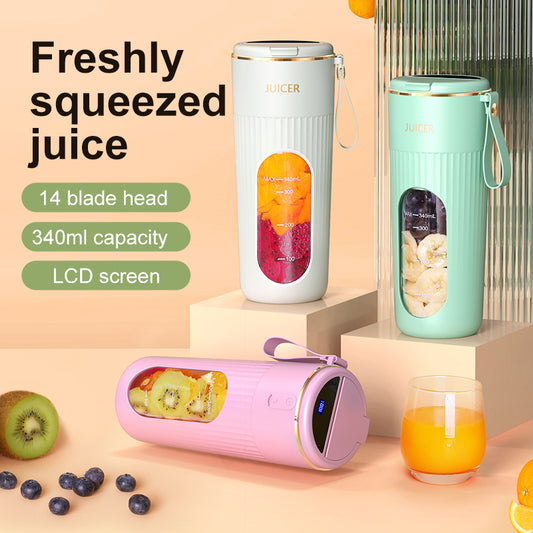 Wireless juicer cup