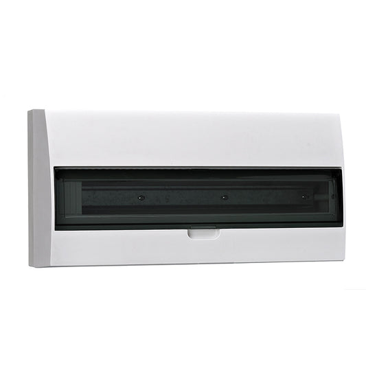 Distribution Board PVC Surface DIN Rail 24 Way