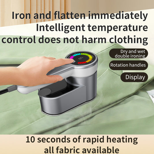 Handheld ironing machine
