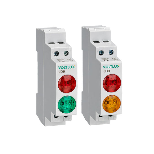 2 Indicator Light For 1 Phase Supply (18mm)