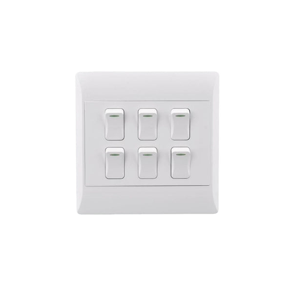 6 Gang Wall Switch