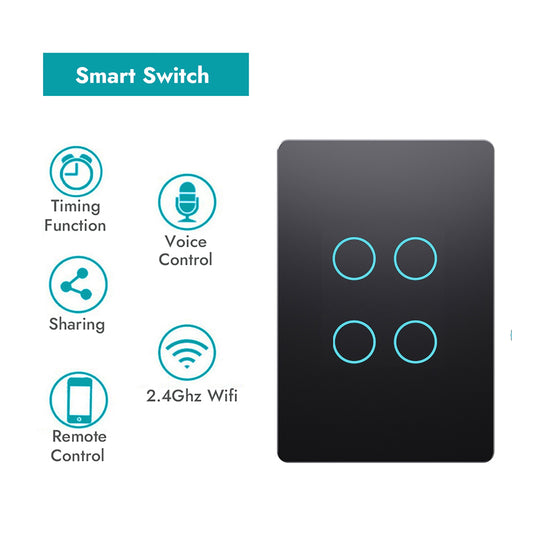 85F Series Smart Switch 4 Gang  (AG Surface Finish）