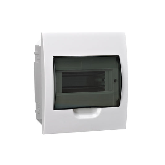 Distribution Board PVC Flush DIN Rail 8 Way