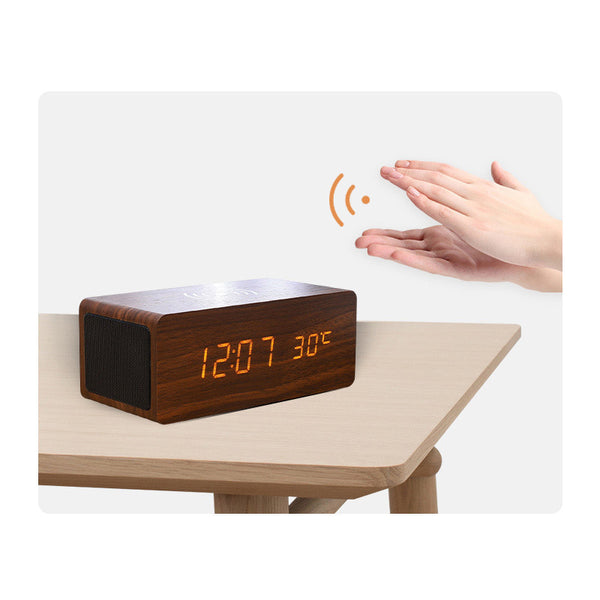 wireless charger + Clock+Speaker