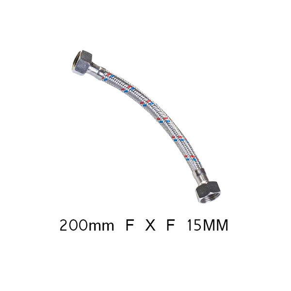 200mm Braided Connector F*F