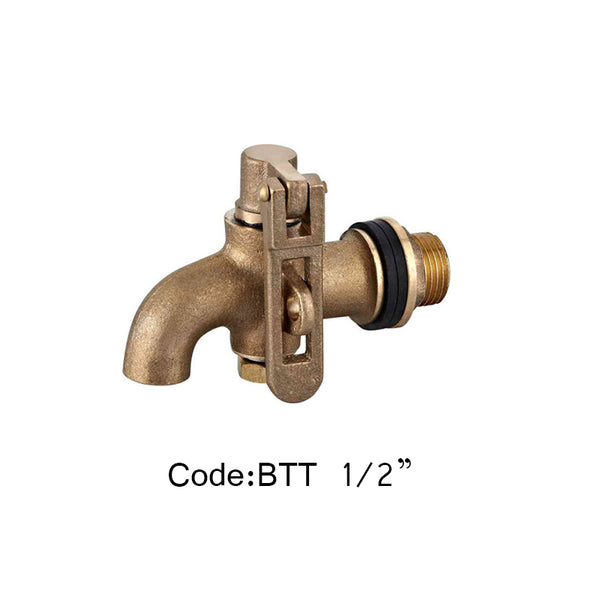 1/2'' Brass tank taps