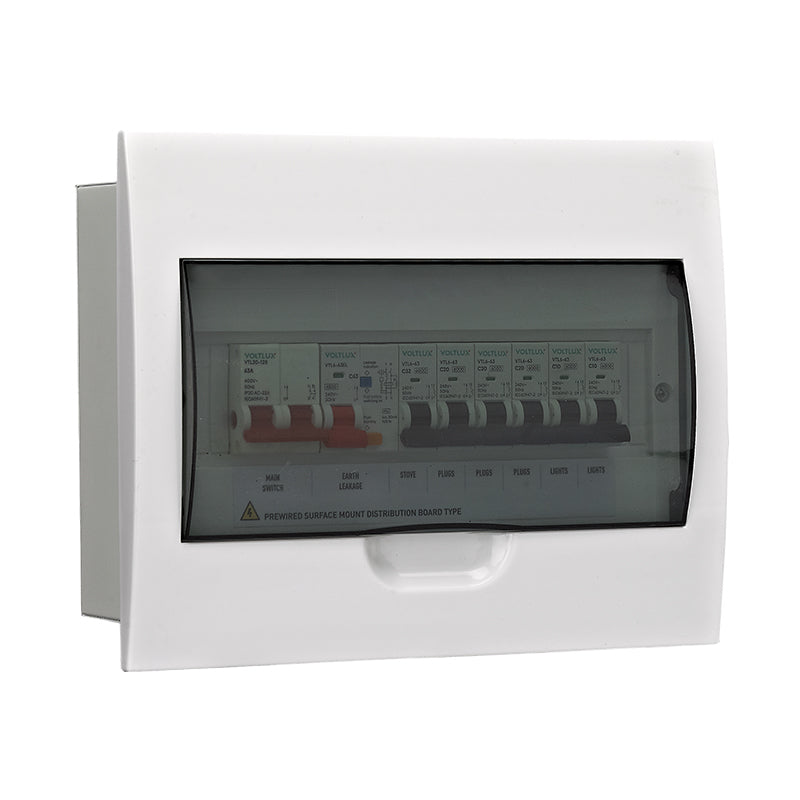 6KA Pre-Wired 12-Way Distribution Board(Flash)