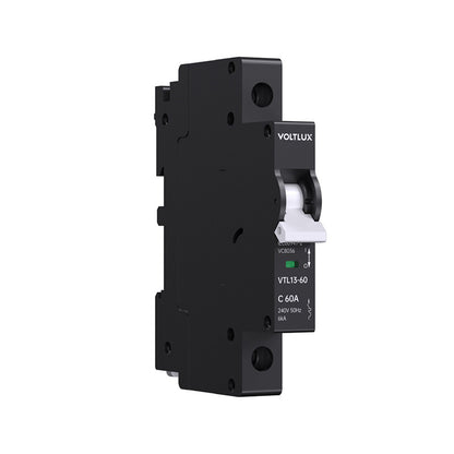 Dual Mount 13mm MCBs 60A 1P（C curve）