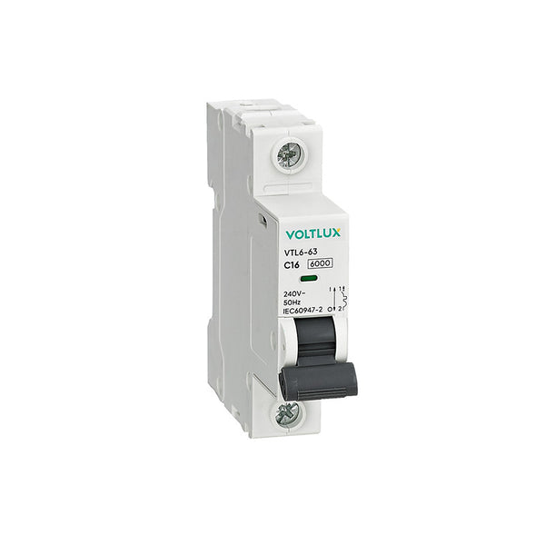 VTL6-63 ECO Series MCBs 1 Pole