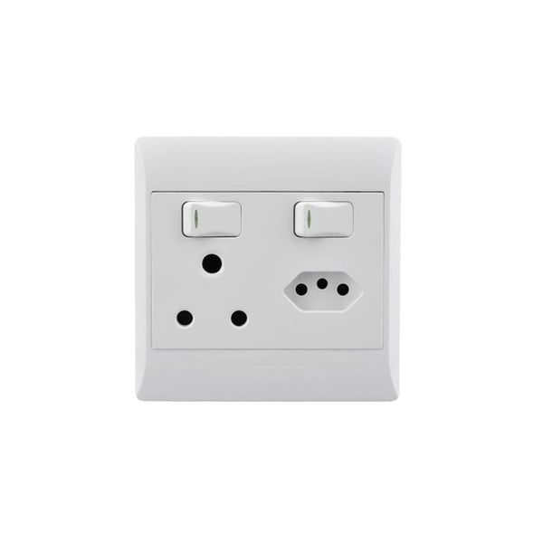 Single Switch Socket With E/Plug