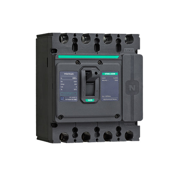 VTM6-160M AC 160A 4P MCCBs 50kA