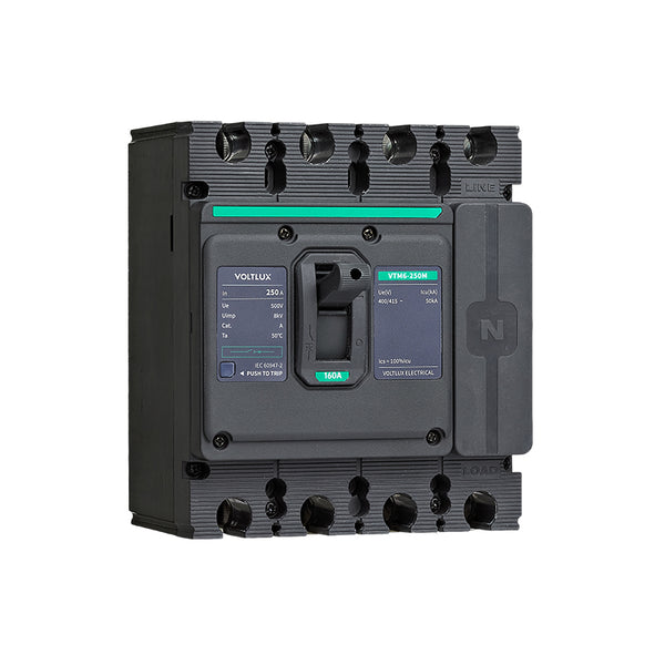 VTM6-250M AC 250A 4P MCCBs 50kA