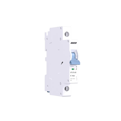 Dual Mount 13mm MCBs 63A 1P/2P/3P/4P（C curve）