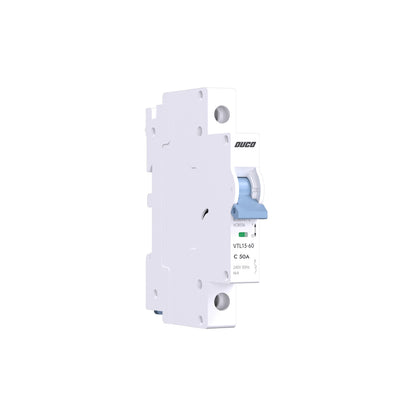 Dual Mount 13mm MCBs 63A 1P/2P/3P/4P（C curve）